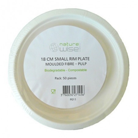 Platos compostables 50x - Ecoalimentaria