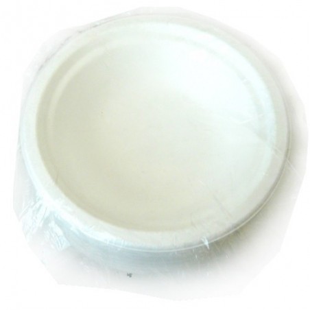 Cuencos compostables 360 ml 50x - Ecoalimentaria