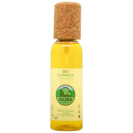 Aceite de árnica ecológico 100 ml de Giura - Ecoalimentaria