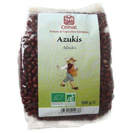 Azuki ecològic 500 g de Celnat - Ecoalimentaria