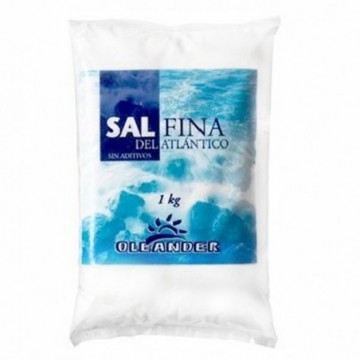 Sal atlántica fina 1 Kg de Oleander - Ecoalimentaria