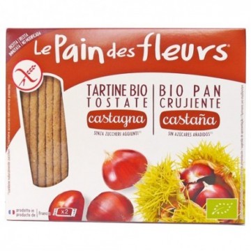 Pan crujiente de castaña bio 150 g Le Pain des Fleurs - Ecoalimentaria