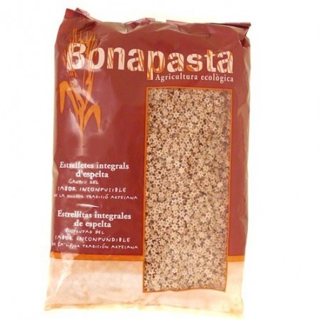 Estrellitas integrales de espelta bio 250 g Bonapasta - Ecoalimentaria