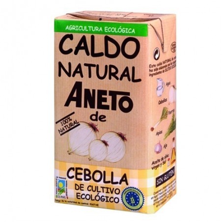 Caldo de cebolla ecológico 1 l de Aneto - Ecoalimentaria