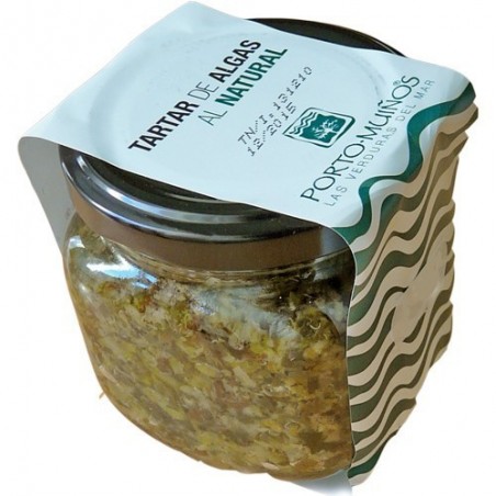Tartar de algas ecológico 165 g de Porto-Muiños - Ecoalimentaria