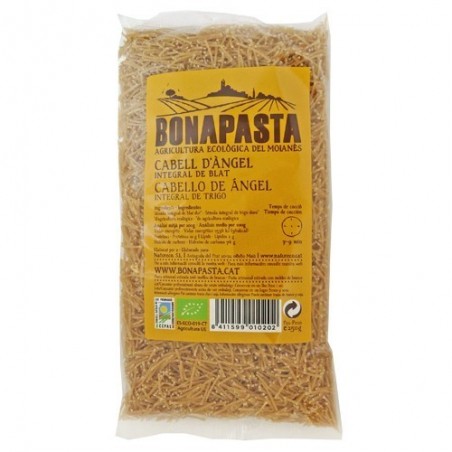 Cabello de ángel integral de trigo bio 250g Bonapasta - Ecoalimentaria