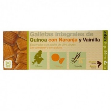 Galletas quinoa con naranja y vainilla bio EquiMercado- Ecoalimentaria