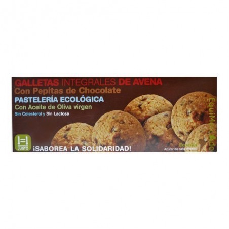 Galetes integrals civada i xocolata bio EquiMercado - Ecoalimentaria