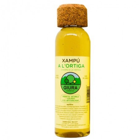 Champú a la ortiga ecológico 250 ml de Giura - Ecoalimentaria