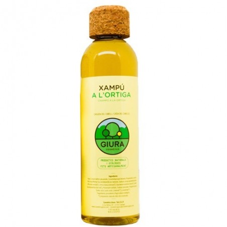 Champú a la ortiga ecológico 500 ml de Giura - Ecoalimentaria